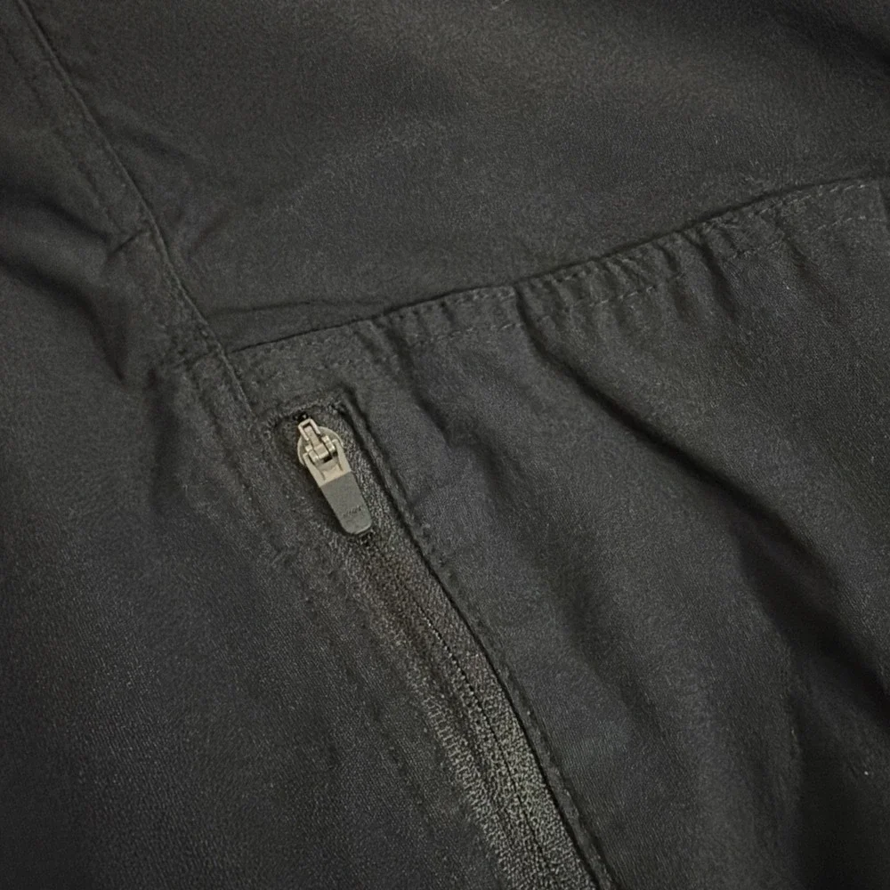 Eddie Bauer Fleece Lined Pants Size 36x32 Black Men's Hiking Hunting